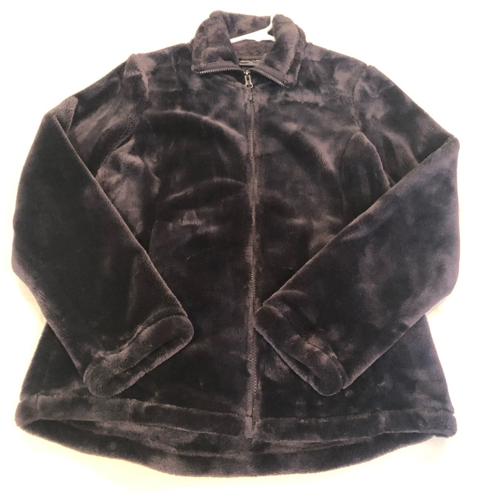 Fuzzy Dark Purple Jacket